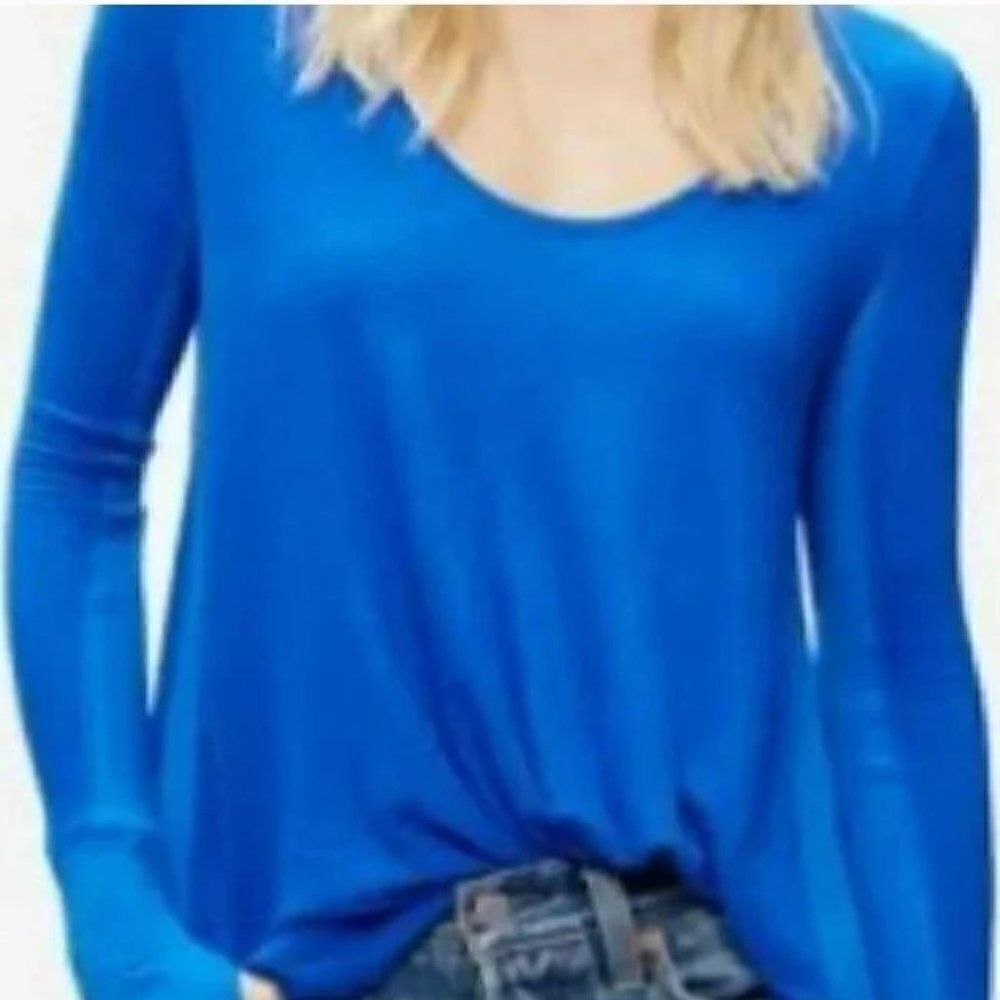 Free People Cobalt Blue Malibu Tunic